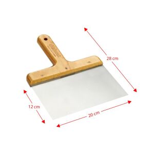 Dekor 544 Ahşap Saplı Macun Küreği 20 cm (Kısa Model)