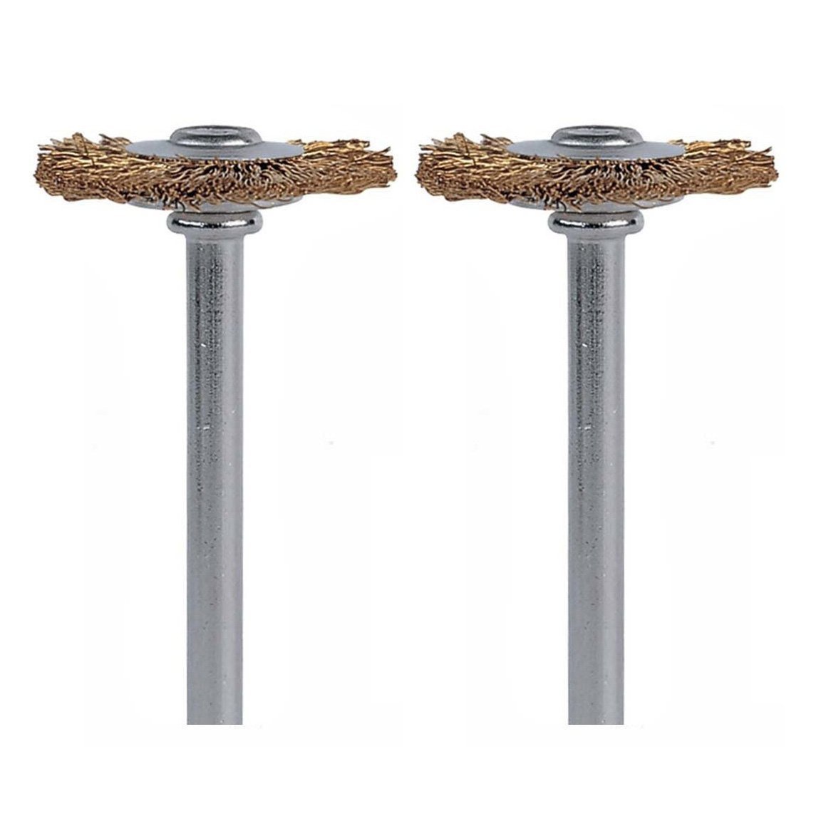 Dremel 535 Pirinç Disk Fırça 19 mm 2'li Paket