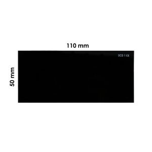 SCS Svar Kaynak Maske Camı Siyah 110x50 No:11 (Athermal Muadili)