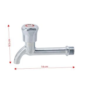 6450 Aç Kapa Mix Lavabo WC Uzun Musluk 1/2''