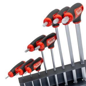 Ceta Form K99-10-M08 Metal Standlı T Tipi Allen Anahtar Takımı 8 Parça