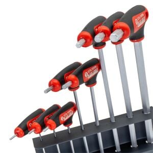 Ceta Form K99-10-M08 Metal Standlı T Tipi Allen Anahtar Takımı 8 Parça