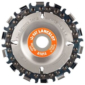 King Arthur's Tools 41414 Lancelot Ahşap İşleme Diski 100 mm 14 Diş