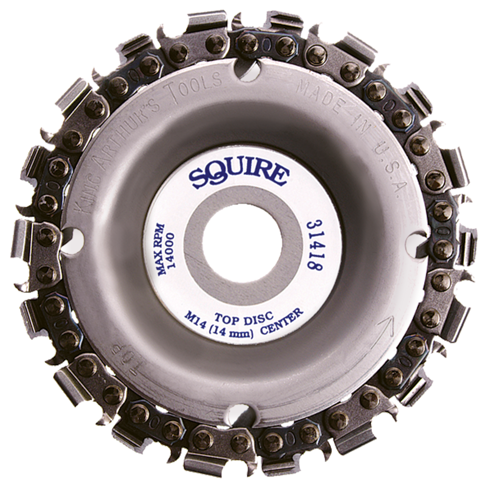 King Arthur's Tools 31418  Squire Ahşap İşleme Diski 89 mm 18 Diş