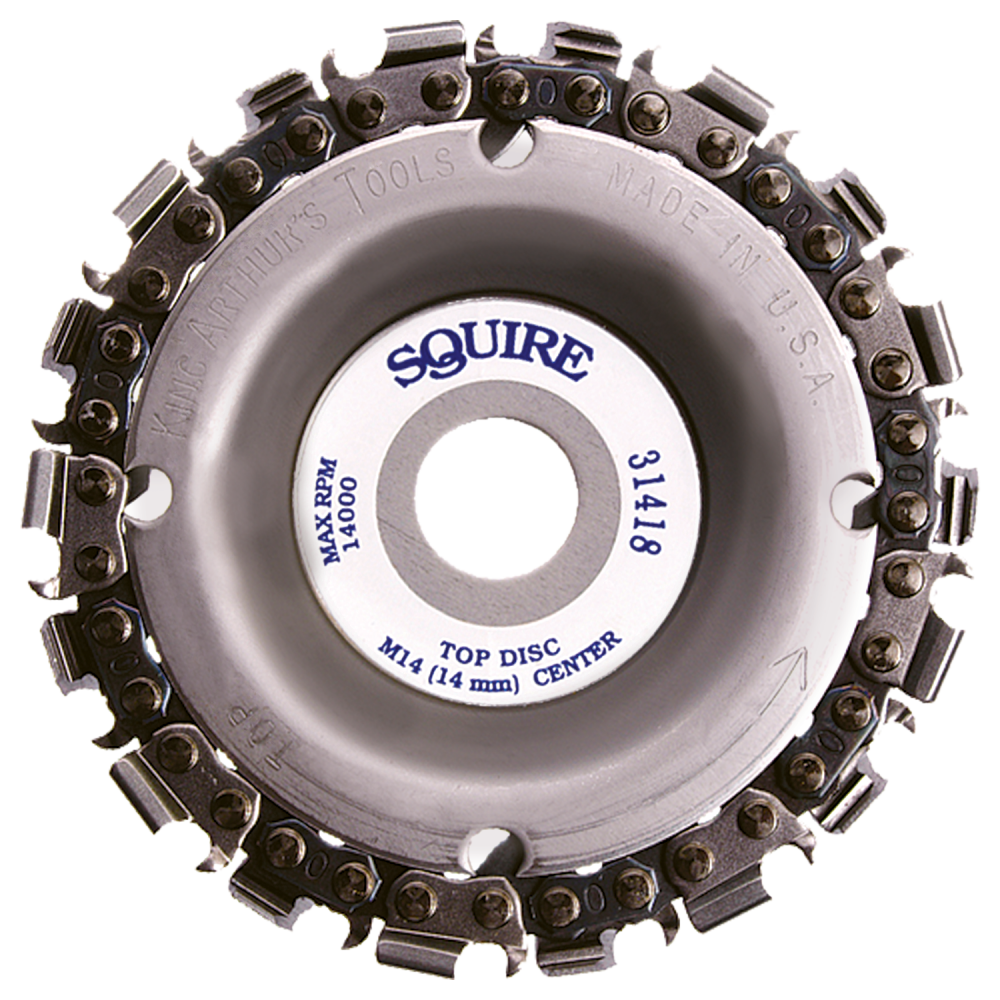 King Arthur's Tools 31418  Squire Ahşap İşleme Diski 89 mm 18 Diş