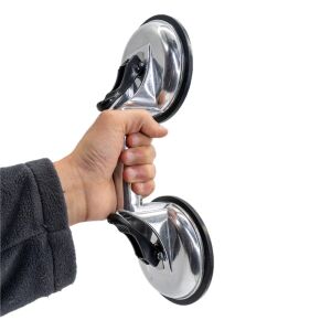 Master 507606 Alüminyum Gövde İkili Cam Vantuzu