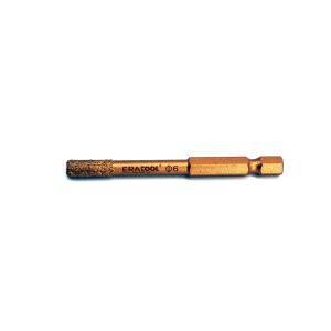 6 mm Mermer Granit Fayans Delik Delme Panç Hex Bits Saplı