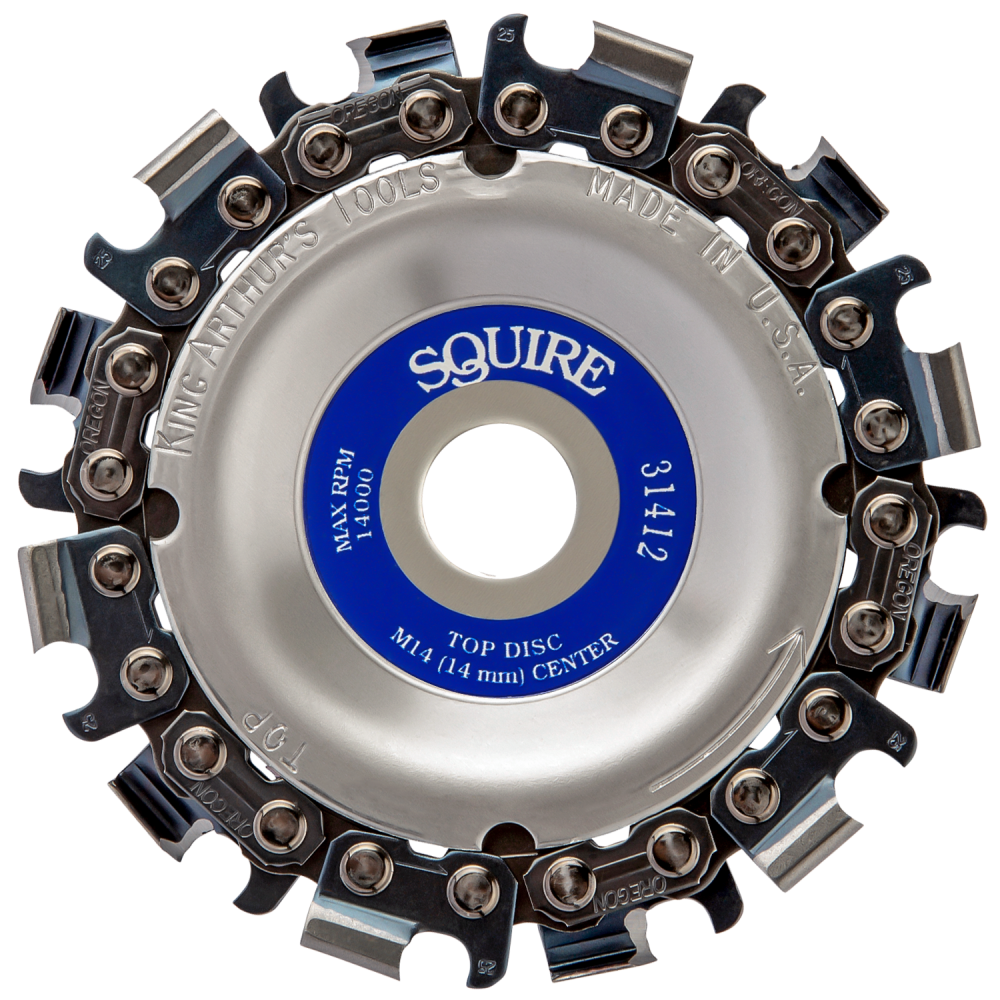 King Arthur's Tools 31412  Squire Ahşap İşleme Diski 89 mm 12 Diş