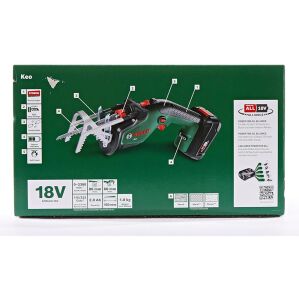 Bosch KEO Akülü Bahçe Testeresi 18V 2.0Ah