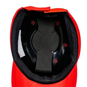 Darbe Emici Şapka Baret Kep  - Kırmızı