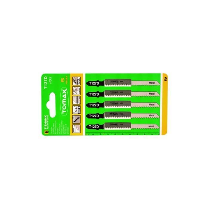 TOMAX T127D Dekupaj Ağzı Alüminyum – 5’li Paket