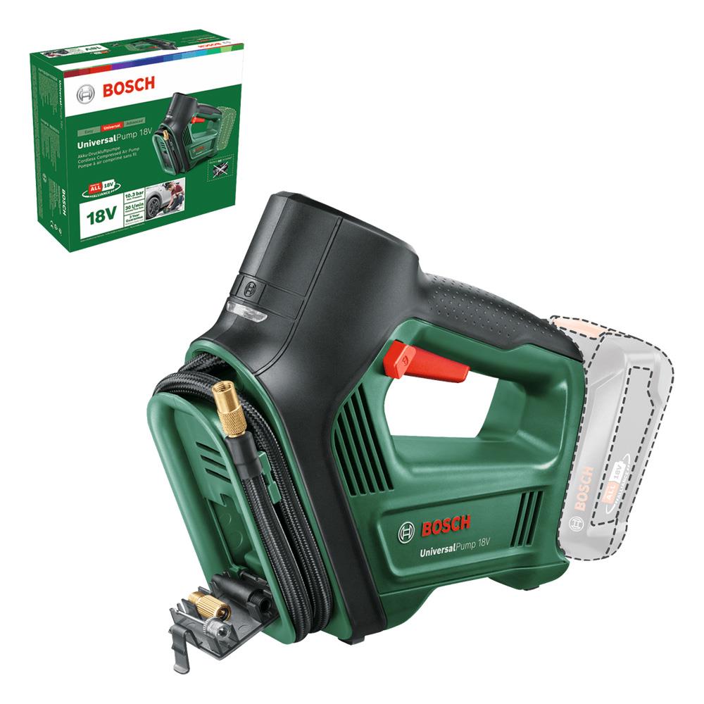 Bosch UniversalPump 18V Lastik Şişirme (Akü ve Şarj Cihazı Hariç)