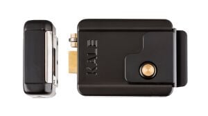 Kale 357 M Elektrikli Demir Kapı Otomat Kilidi Makaralı Kilit Siyah