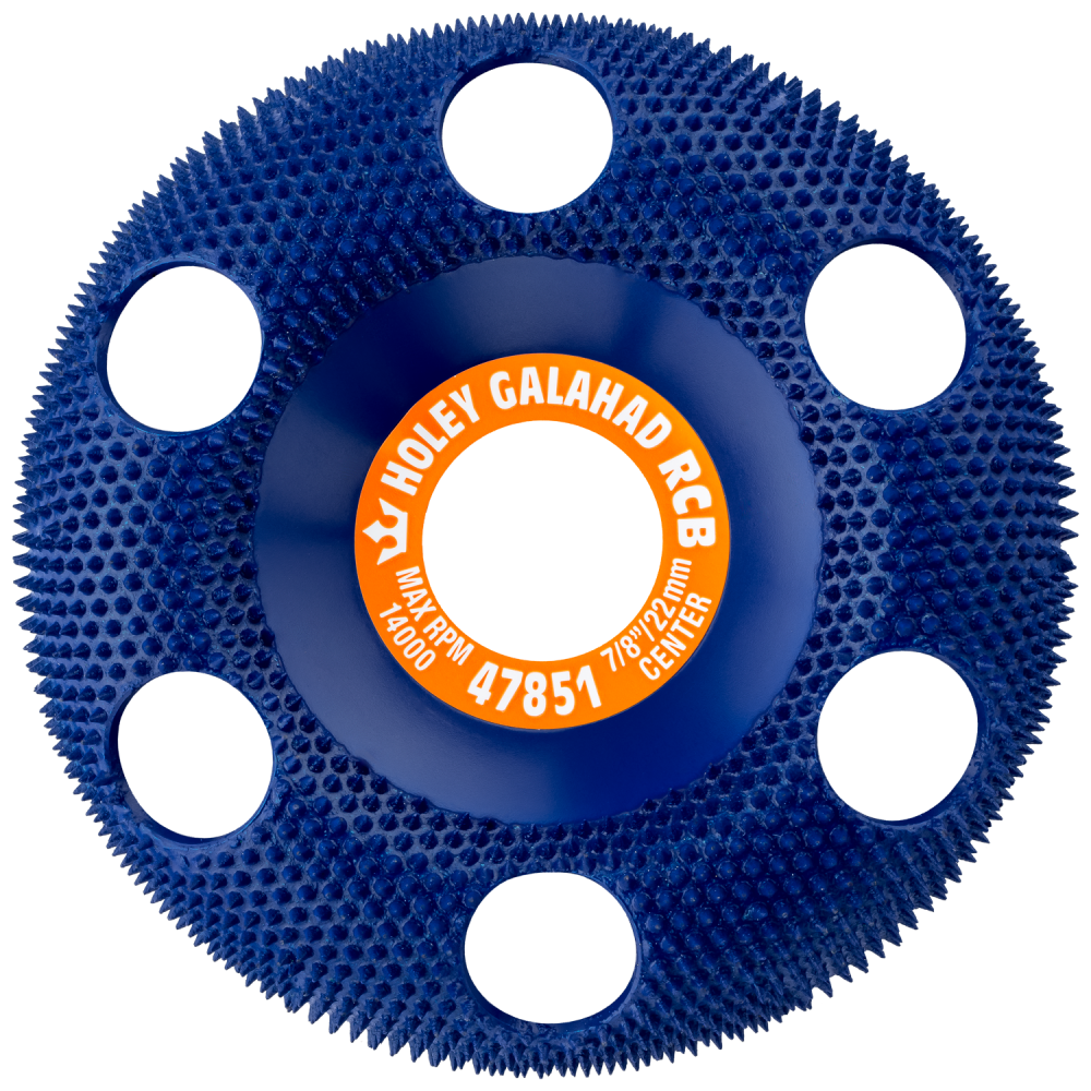 King Arthur's Tools 47851 RCB Holey Galahad Kaba Mavi Törpü Disk