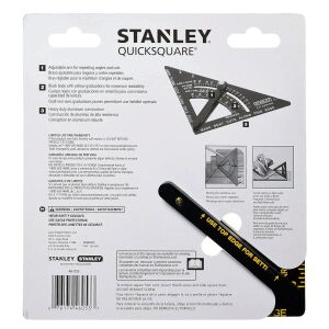 Stanley 46-053 QuickSquare Çok Amaçlı Ayarlanabilir Gönye 170 mm