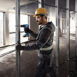 Bosch GSB 185-LI Çift Akülü Darbeli Matkap Vidalama + 82 Parça Aksesuar
