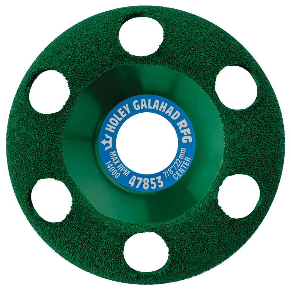 King Arthur's Tools 47853 RFG Holey Galahad İnce Yeşil Törpü Disk