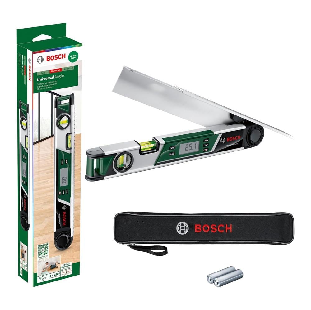Bosch UniversalAngle Dijital Açı Ölçer 0-220°