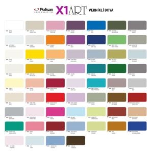 Polisan X1ART Vernikli Hobi Boyası 120ml - Şeker Pembe