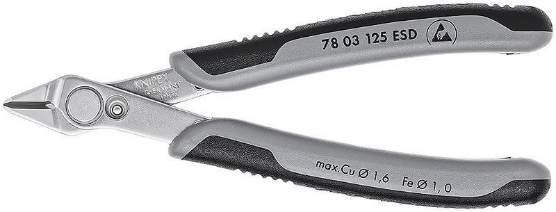 KNIPEX 78 03 125 ESD Süper Knips Keski 125 mm