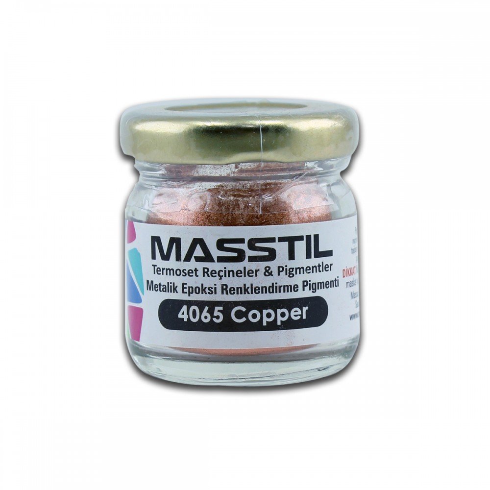 Masstil 4065 Copper Metalik Renk Pigmenti 10 gr