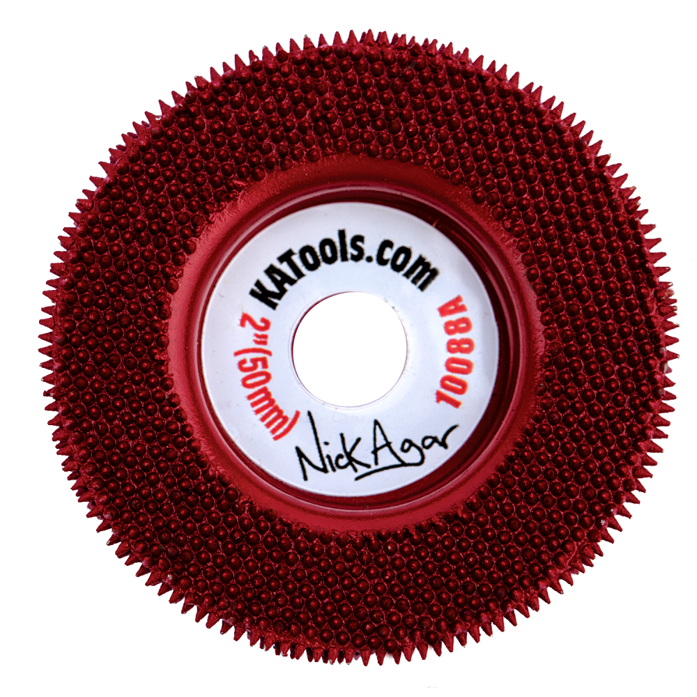 King Arthur's Tools 10088 Tungsten Karbür Törpü Orta 50 mm (Proxxon İçin)