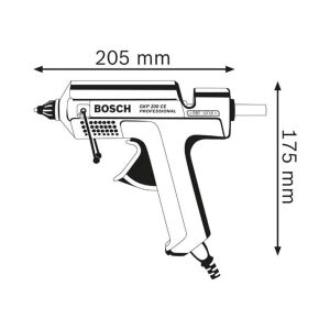 Bosch GKP 200 CE Mum Silikon Sıcak Tutkal Tabancası