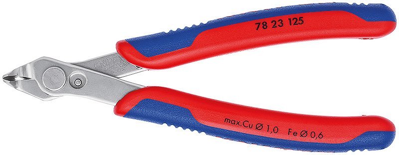 KNIPEX 78 23 125 Süper Knips Keski 125 mm (Eğri 60°)