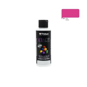 Polisan X1ART Vernikli Hobi Boyası 120ml - Fuşya