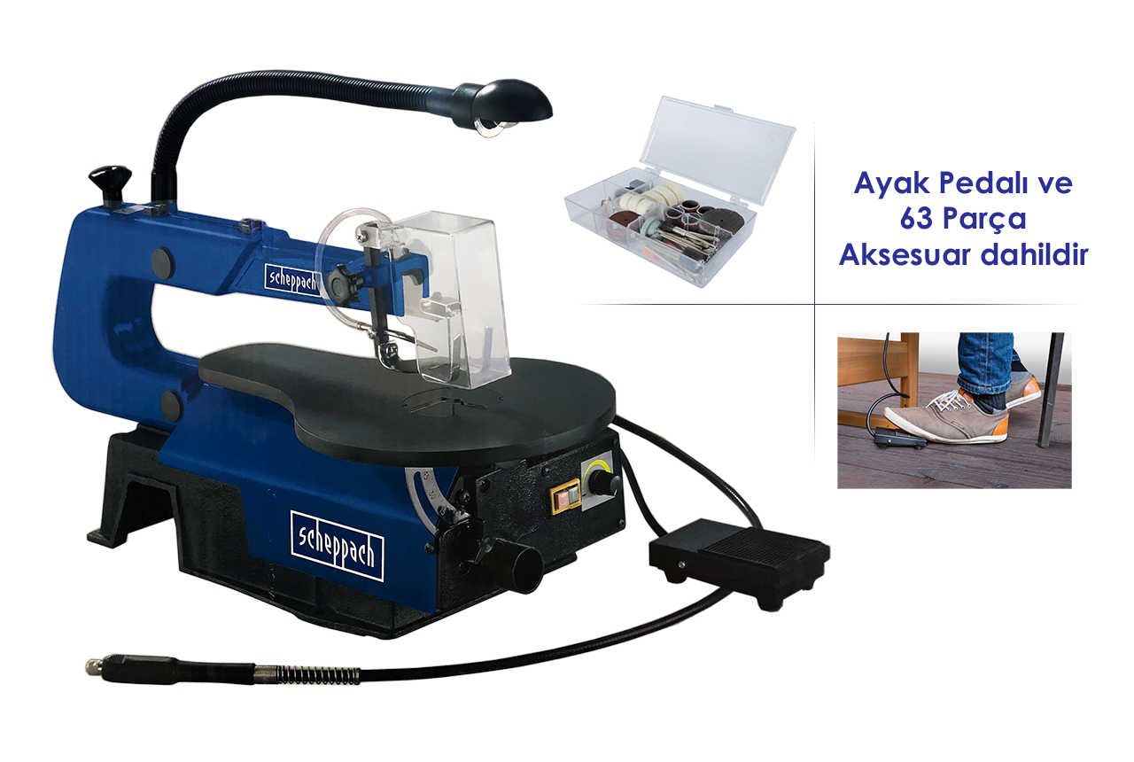 Scheppach Deco-Flex Dekupaj Testere