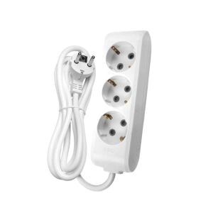 Viko 90113305 Multi-let Topraklı 3'lü Grup Priz 5 Metre Kablolu