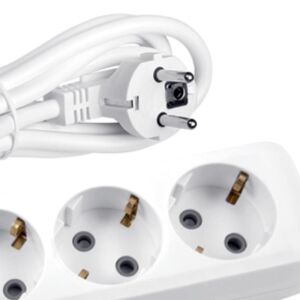 Viko 90113305 Multi-let Topraklı 3'lü Grup Priz 5 Metre Kablolu