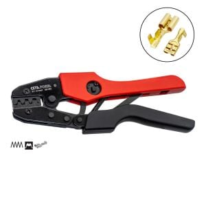 Ceta Form E69-OB2 İzolesiz Terminal Tip Kablo Pabucu Sıkma Pensesi