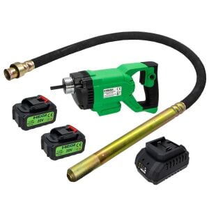 Hegi 400100100 Çift Akülü Beton Vibratörü 35mm 20V 3Ah