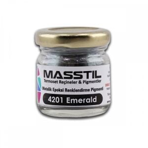 Masstil 4201 Emerald Metalik Renk Pigmenti 10 gr