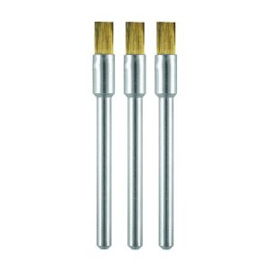 Dremel 537 Düz Pirinç Fırça 3.2 mm 3'lü Paket