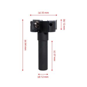 Titi 5523 Jiletli Tabla Tarama Bıçağı 35mm Z3 (Sap:12mm)