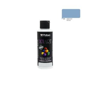 Polisan X1ART Vernikli Hobi Boyası 120ml - Şebnem Mavi