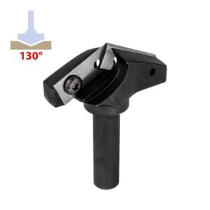 Titi 5524 Jiletli Freze Bıçağı 130 Derece (Sap:12 mm)