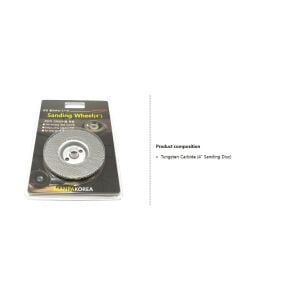 Manpa MP21-17-22 Sanding Disc 100 mm Ahşap Törpü Zımpara