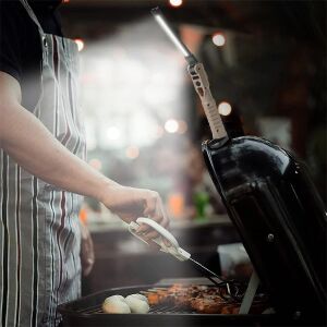 Rox 0221 Şarjlı Katlanır Çok Amaçlı Çalışma Feneri 2000 Lümen