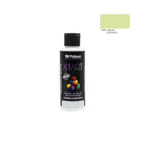Polisan X1ART Vernikli Hobi Boyası 120ml - Limon Küfü