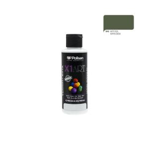 Polisan X1ART Vernikli Hobi Boyası 120ml - Nefti Yeşil