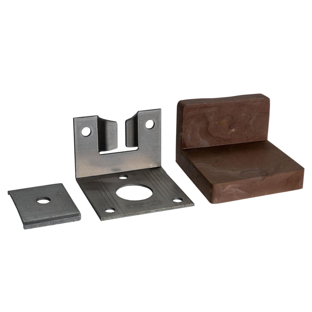 6093 Dolap L Askı Elemanı 1.2 mm - Kahverengi