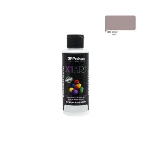 Polisan X1ART Vernikli Hobi Boyası 120ml - Abanoz