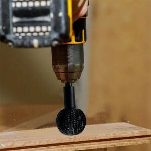 6228 Matkaba Takılır Ahşap İşleme Törpü Topu 40 mm (Sap: 10 mm)