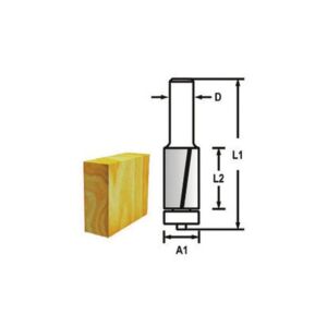 Eurostar TH14411 Freze Bıçağı Rulmanlı Kenar Alma Temizleme 38mm