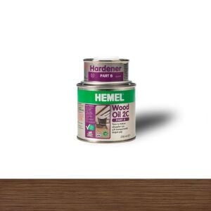 Hemel 15741 Wood Oil 2C Ahşap İçin Doğal Yağ 300ml Chocolate