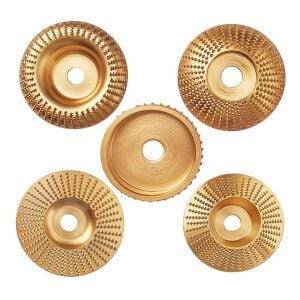 6230 Ahşap İşleme Törpü Disk Seti 5 Parça (Avuç Taşlama İçin)