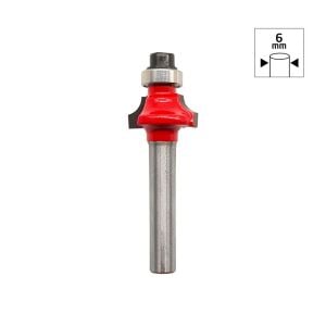 Eurostar TH14469 Freze Bıçağı Rulmanlı Balık Sırtı (R1: 6 mm)